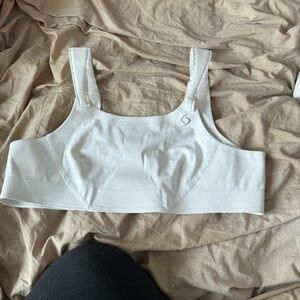 Moving Comfort White Sports Bra Intimates & Sleepwear 34C